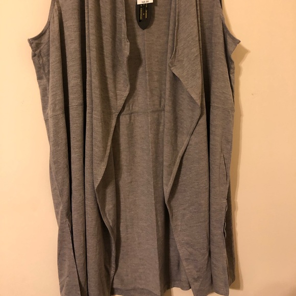 Jackets & Blazers - NWT Cotton Vest cover up